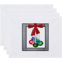 Holiday Essence Frame It Up Geometric Print Placemat