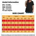 thumbnail image 3 of TQWQT Women's Plus Size Tops Cute Summer Floral Top Womens V Neck Tunic Short Sleeve Tops Dressy Casual Blouses Plus Size Womens Clothes, 3 of 6