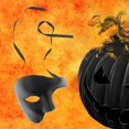 thumbnail image 3 of 1/2 Half Face Unisex Masquerade Adult Kids Carnavales Fiesta Disfraz Escenario Club Disfraz Navidad Sunnimix Escudo de media cara, 3 of 8