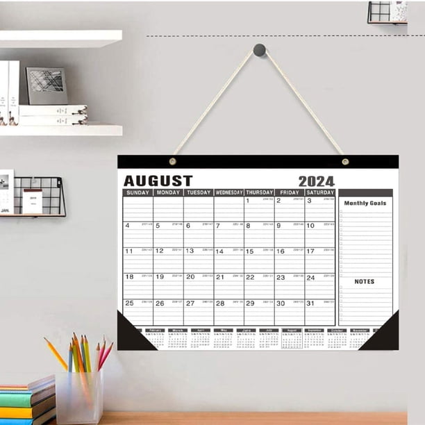 Calendario Pared Tela Contemporáneo 2024 2025, Planificador Eficiente, Planificador Fechas Límite, Adecuados Para - AliExprs 15