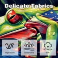 thumbnail image 3 of Frog Set of 2 Velvet Throw Pillow with Unique Patterns - 16x16, 18x18, 20x20 Inches for Various Occasions - Pillows Covers Throw Pillow Inserts Pillow Inserts, 3 of 6