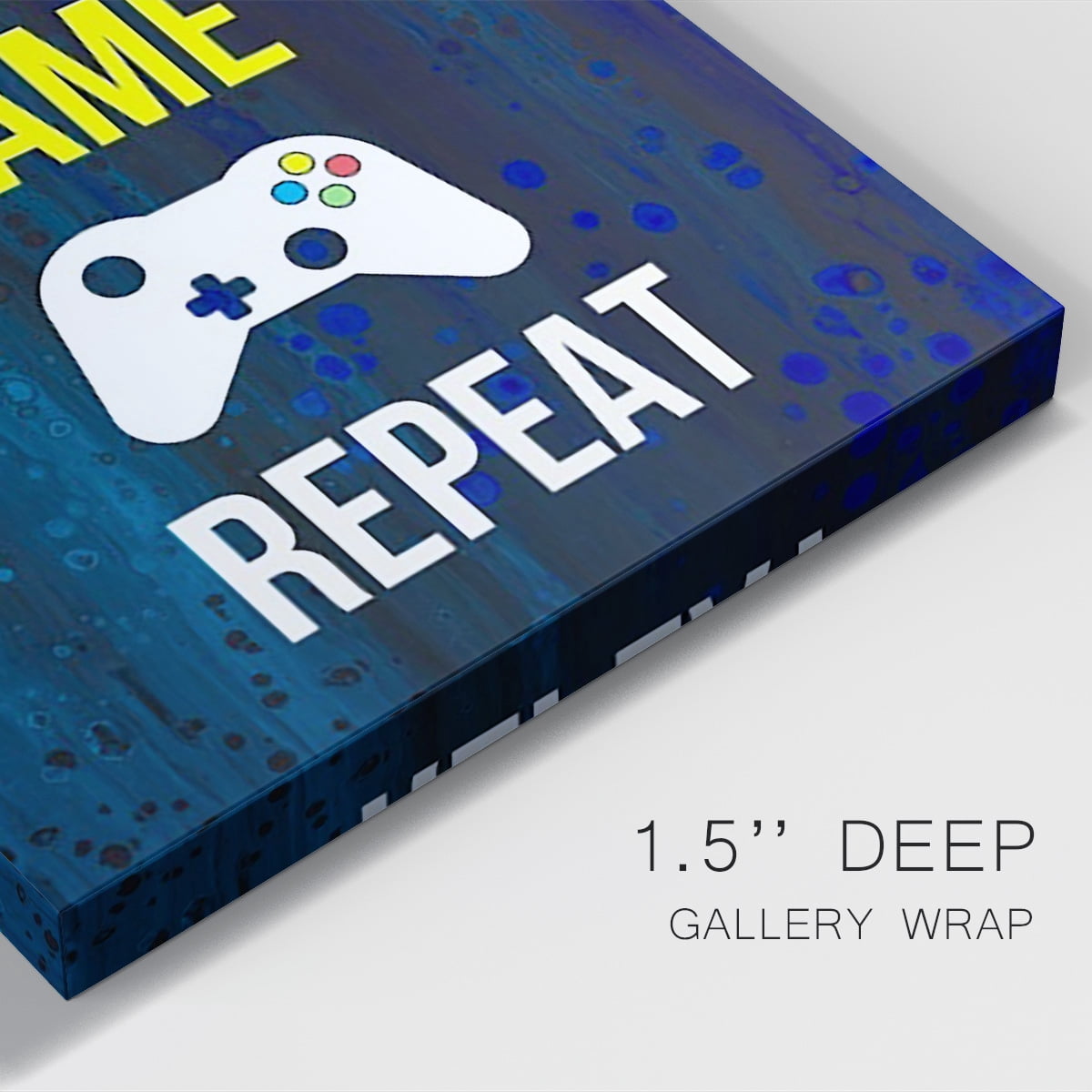 Gamer at Play V Premium Gallery Wrapped Canvas - Ready to Hang