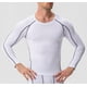 thumbnail image 4 of Camisa de compresión Queerier Athletic de manga larga para hombre, 4 of 7
