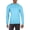 Blue, variant on Lacoste Mens Cotton Long Sleeve Hoodie