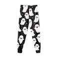 thumbnail image 6 of Faraee Halloween Pajamas for Kids Boys Girls Cute Ghost Pumpkin Print Long Sleeve Pants 2 Piece Sleepwear Set Size 2-9, 6 of 8