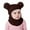 Coffee, variant on Fgnfyis Baby Warm Knit Earflap Hat with Soft Thermal Winter for Boys Girls with Winter Hats for Kids Beige