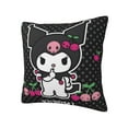 thumbnail image 7 of Kuromi and My Melody Throw Pillow Cover Decoration Pillow Case Cushion for Home Sofa Couch 20"x20", 7 of 7
