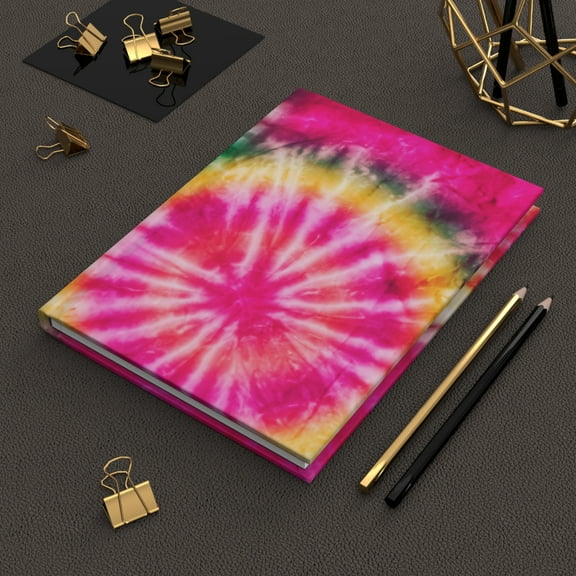 Perfect Tie Dye Hardcover Matte Journal