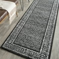 thumbnail image 3 of SAFAVIEH Adirondack Royston Traditional Runner Rug, Black/Silver, 2'6" x 22', 3 of 10