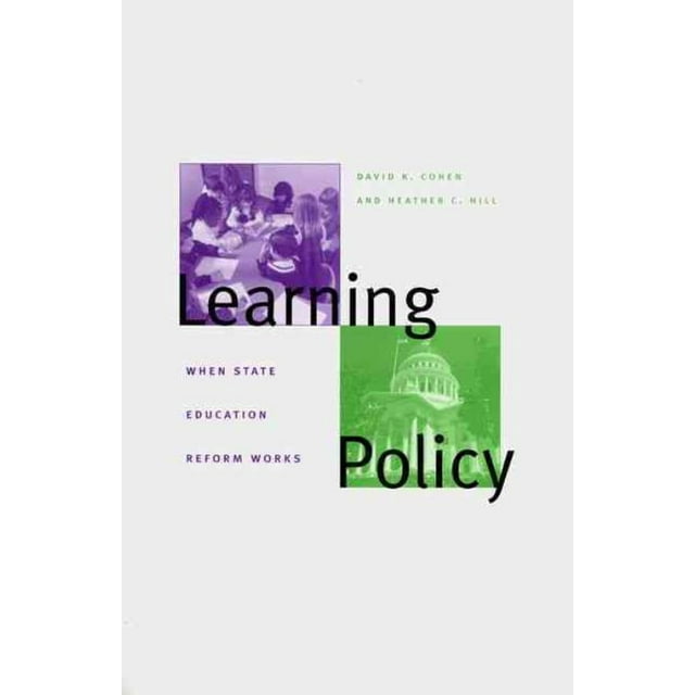 Politique d'Apprentissage, David K. Cohen, Heather C. Hill Couverture Rigide