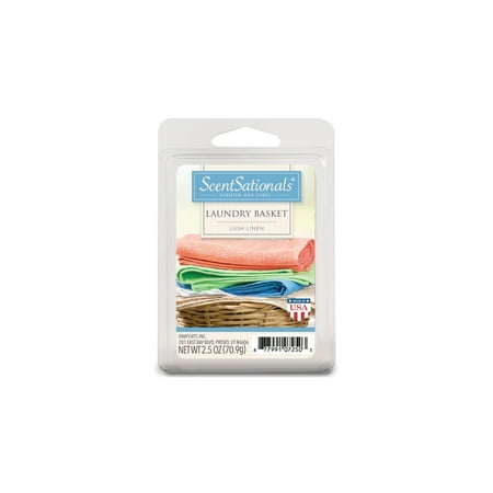 ScentSationals 2.5 oz Laundry Basket Scented Wax Melts, 1-Pack