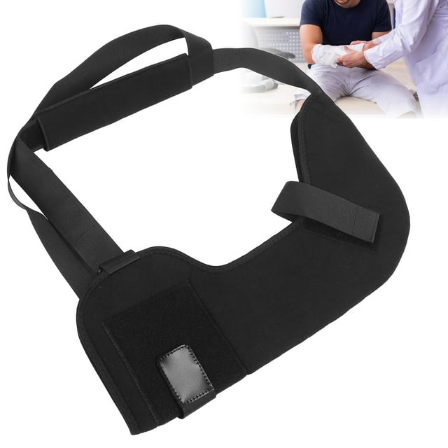 Arm Sling, Skin Friendly Elbow Fracture Sling Mercerized Adjustable Shoulder Strap Portable for Rotator Cuff Surgery for Sprains for Dislocation