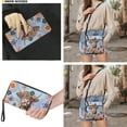 thumbnail image 3 of ZUXONGSY Highland Cow Mandala Print Hobo Crossbody Bag Set for Women Lady, Leather Satchel Purse Multi Pocket Crossbody Shoulder Handbag Medium Size Messenger Bag with Adjustable Strap, 3 of 5