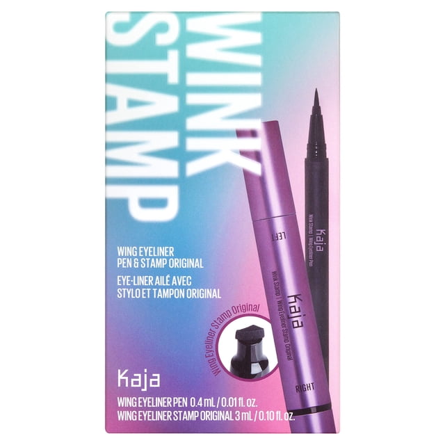 Delineador de ojos Kaja Winged Wink Stamp a prueba de agua con extracto de aguacate