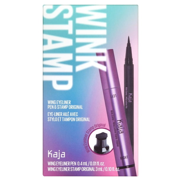 Delineador de ojos Kaja Winged Wink Stamp a prueba de agua con extracto de aguacate