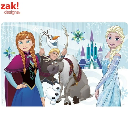 Zak! Designs Disney Frozen Anna & Elsa Kid's Placemats