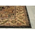 thumbnail image 4 of Nourison Delano Traditional Black 5'3" x 7'3" Area Rug, (5x7), 4 of 6