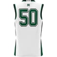 thumbnail image 3 of Unisex GameDay Greats #50 White Hawaii Rainbow Warriors Lightweight Basketball Jersey, 3 of 4