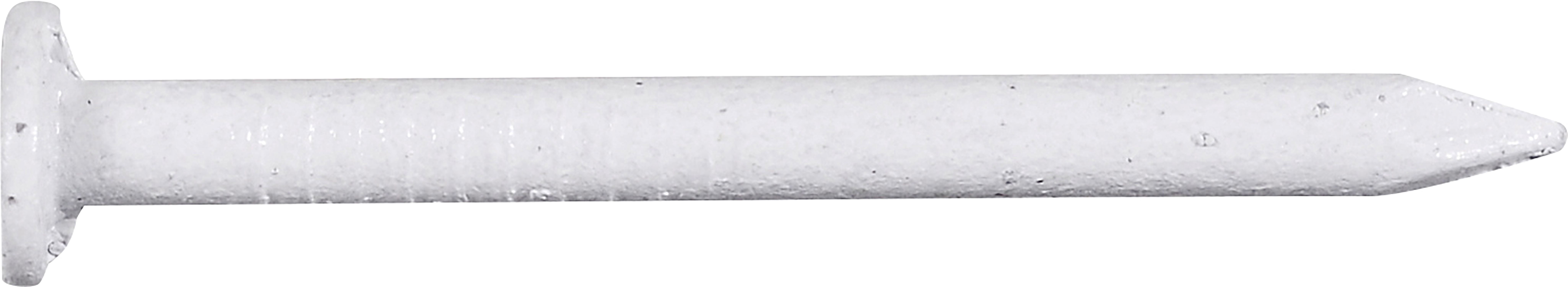 Fas-n-tite Trim Nails, 1-1/4", Aluminum, Rust Resistant, White, .75 oz pack