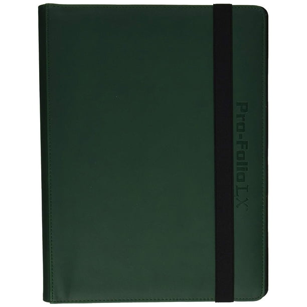 ProFolio 9Pocket LX Album, Green, Acidfree, archival safe
