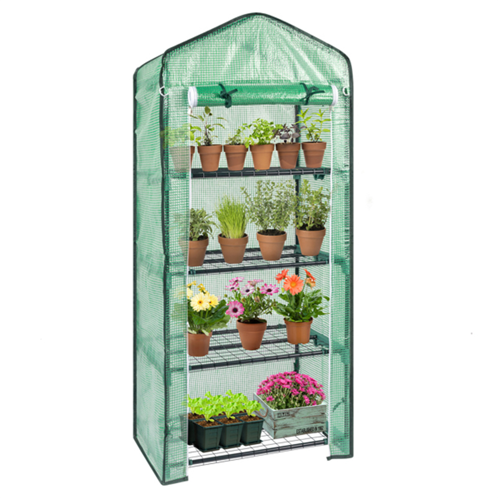 63" Greenhouses for Outdoors, Mini Greenhouse Plant Greenhouses 4Tier