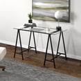 thumbnail image 2 of Evelyn&Zoe 48" Black Desk, 2 of 7