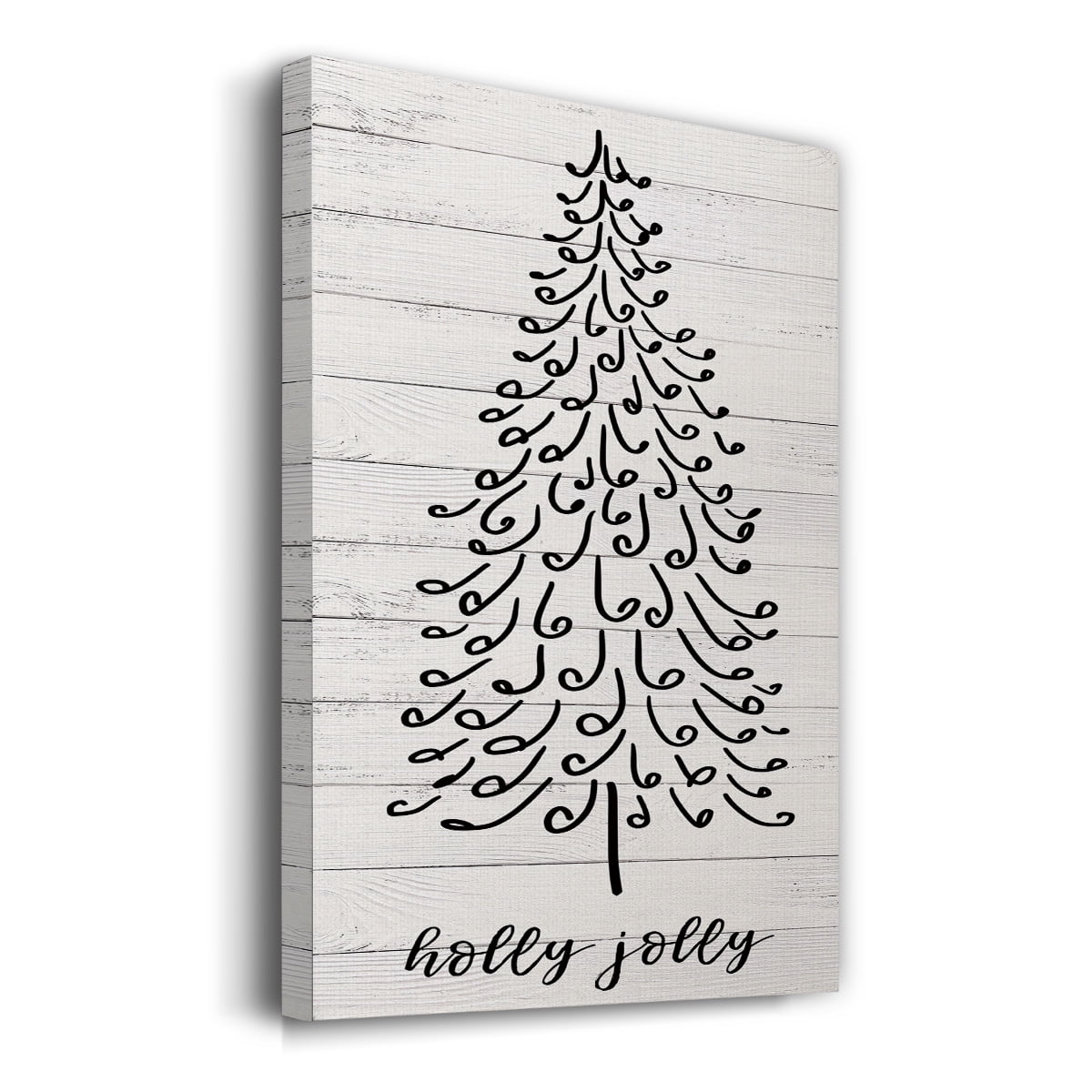 Holly Jolly- Gallery Wrapped Canvas