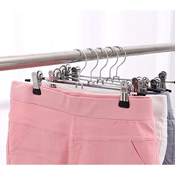 Cintre Pantalon Pince 20 Cintres à Pinces QWORK - Gain De Place Dans Le Placard Pinces Cintre Cintre Pantalon Pince 20 Cintres à Pinces QWORK - Gain De Place Dans Le Placard Pinces Cintre
