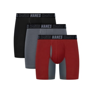 Mens 6 Pack of Thick Knocker Waistband Athletic Sports Boxer