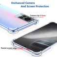 thumbnail image 3 of Clear Airbag Cover Case For Vivo Y76 Y76S Y75 Y55 Y33S 5G Y32 Y21 Y21S Y73 Y15S Y15A T1 V23 V21 V21E V23E X60 Pro Soft Cover, 3 of 4
