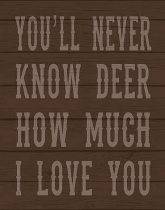 Deer Love Canvas Ar
