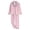 H277 Pink, variant on SJLDQY Girls' Pajama Sets Polka Dot Long Sleeve Shirts with Pants 2 Piece Sets Casual Sleepwear Button Down Pjs Sets for Girls