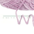 thumbnail image 6 of Uxcell 1 Skein Velvet Yarn Chenille Yarn 100g/3.5oz 87 Yards 6# Super Bulky Polyester Soft Blanket Yarn Light Pink, 6 of 6