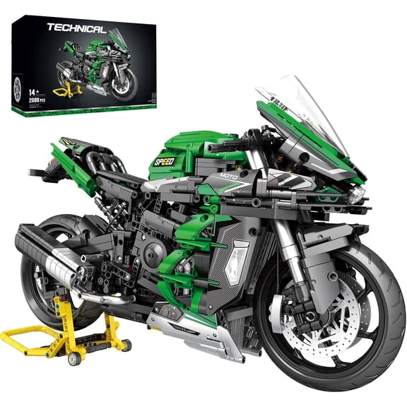 Motorcycle Building Sets for Adults, 1:5 Scale H2 SX SE Motorcycle Bike Model, Cool Technical Motorcycle Car Model Display for Home or Office Decor, Collectible Gifts (2088PCS)
