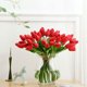 thumbnail image 3 of Gwong Decoración hogareña 1 Ramo Artificial Tulipán Home Garden Boda Flor Arreglo Decoración de escritorio Gwong 21033694, 3 of 7