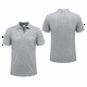 thumbnail image 5 of Polo de manga corta con solapa para hombre, camiseta informal acanalada, transpirable, Top de alta calidad, ropa de trabajo holgada, 5 of 5