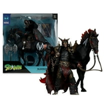 Bloodaxe with Horse (Spawn: The Dark Ages) 7" Action Figure 2 Pack w/ Digital Collectible - McFarlane Toys
