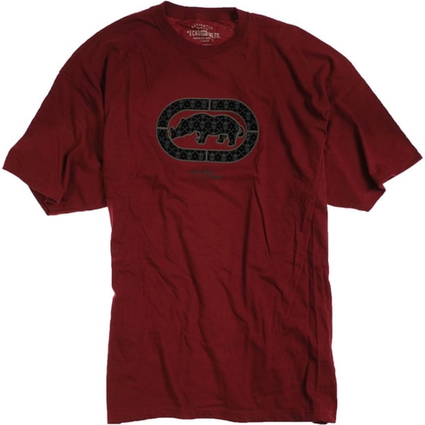 Ecko Unltd. Camiseta gráfica Larger Than Life para hombre, roja, pequeña