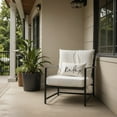 thumbnail image 6 of Creative Products Relax Thin Script White and Black 14x20 Indoor / Outdoor Pillow, 6 of 8