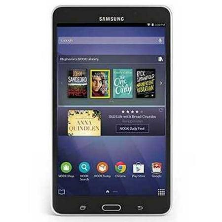 Refurbished Samsung Galaxy Tab 4 NOOK Edition 8GB Tablet WIFI (7-Inch, BLACK) (Best Price On A Nook Tablet)