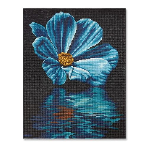 Flower Reflection Diamond Art Kit by Make Market â€“ Full Drill