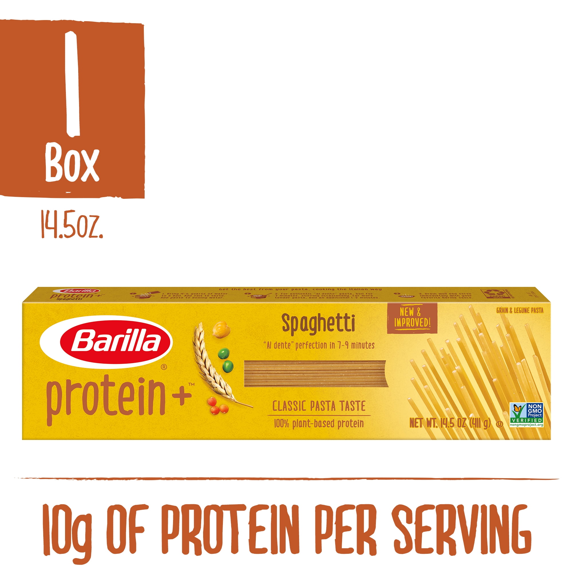 Barilla Protein Thin Spaghetti Pasta 14 5 Oz Walmart Com Barilla Protein Thin Spaghetti Pasta 14 5 Oz Walmart Com
