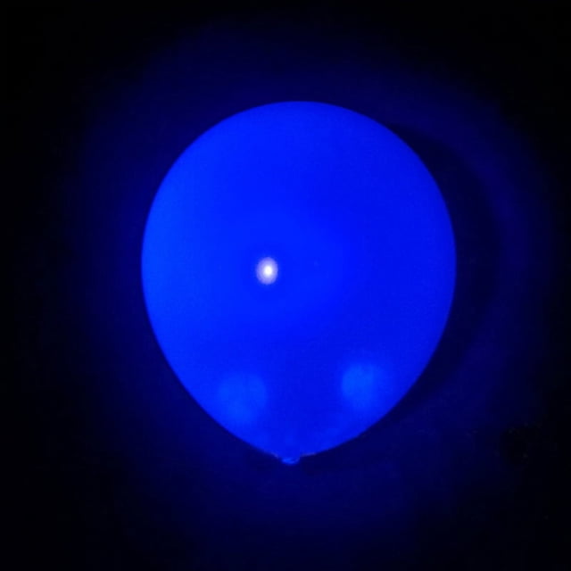 Globo fluorescente transparente de 12 pulgadas y 10 pulgadas, globo luminoso de color, decoración para fiesta de cumpleaños, globo fluorescente