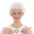 thumbnail image 1 of Peluca de disfraz Toynk The Golden Girls Sophia de fibra sintética, 1 of 7