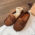 thumbnail image 5 of ZACPNCV Girls Bow Flats Soft Sole Loafers Slip On Princess Moccasins for Toddler Little Kids Casual, 5 of 6