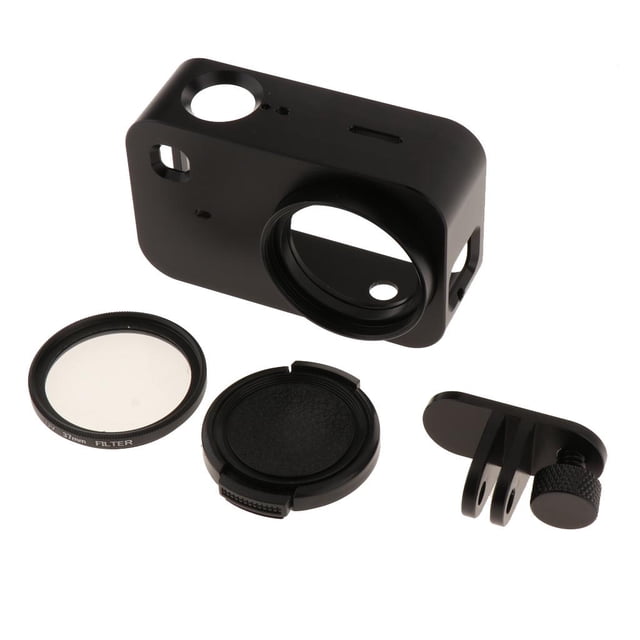 Caja Portátil De Aleación De Aluminio, Carcasa Protectora De Cámara, Carcasa Impermeable, Compatible Con , Con De Lente De 37 Mm Yotijar Estuche protector para cámara de acción