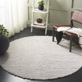 thumbnail image 2 of SAFAVIEH Natura Shannon Geometric Area Rug, Ivory, 6' x 6' Round, 2 of 10