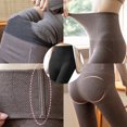 thumbnail image 3 of Medias de compresión para el cartílago lumbar alto para mujer, pantimedias de presión gruesas, medias térmicas cálidas para el invierno, 260 g, 3 of 5