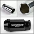 thumbnail image 2 of DNA Motoring LG-T777-15-BK 20-Piece M12 x 1.5 Extended Aluminum Alloy Wheel Lug Nuts+Adapter Key (Black), 2 of 5