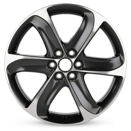 New OEM Surplus Wheel 20x8 in for 2018-2023 Buick Enclave Machined Face with Painted Inlay Charcoal 20 inch Aluminum Rim